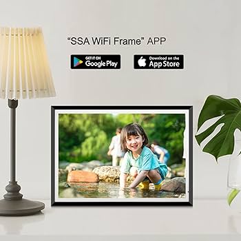 qpman　写真のKとP Amazon | 13.5インチデジタルフォトフレーム、2.4G&5Gデュアル